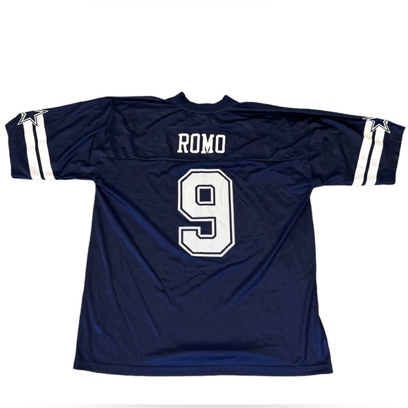 NFL Cowboys #9 Romo Jersey Authentic Apparel Football Quarterback Size XL - Picture 8 of 9